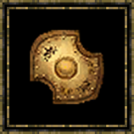 Bouclier en bronze