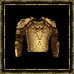 Haubert en bronze