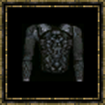 Armure en cuir noir