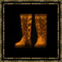 Bottes en cuir brun