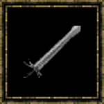 Glaive en acier